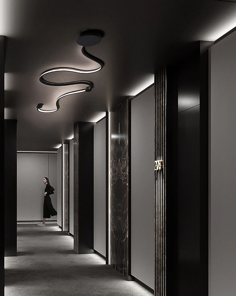 WOMO Long Snake LED Wall Sconce-WM6017 - Image 10