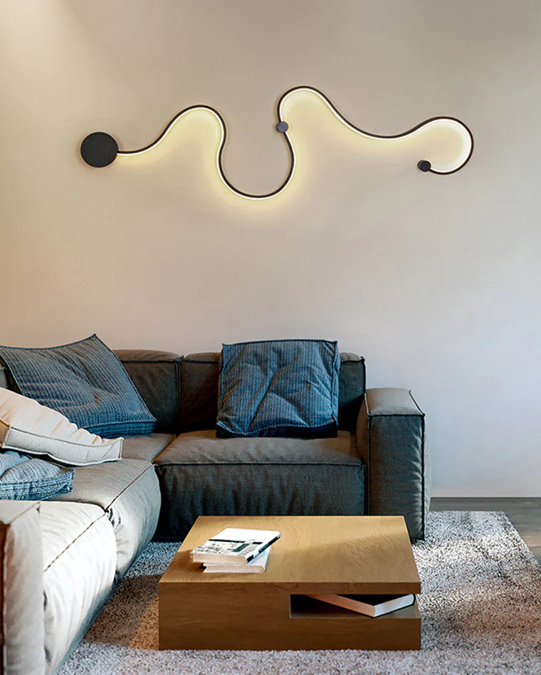 WOMO Long Snake LED Wall Sconce-WM6017 - Image 16