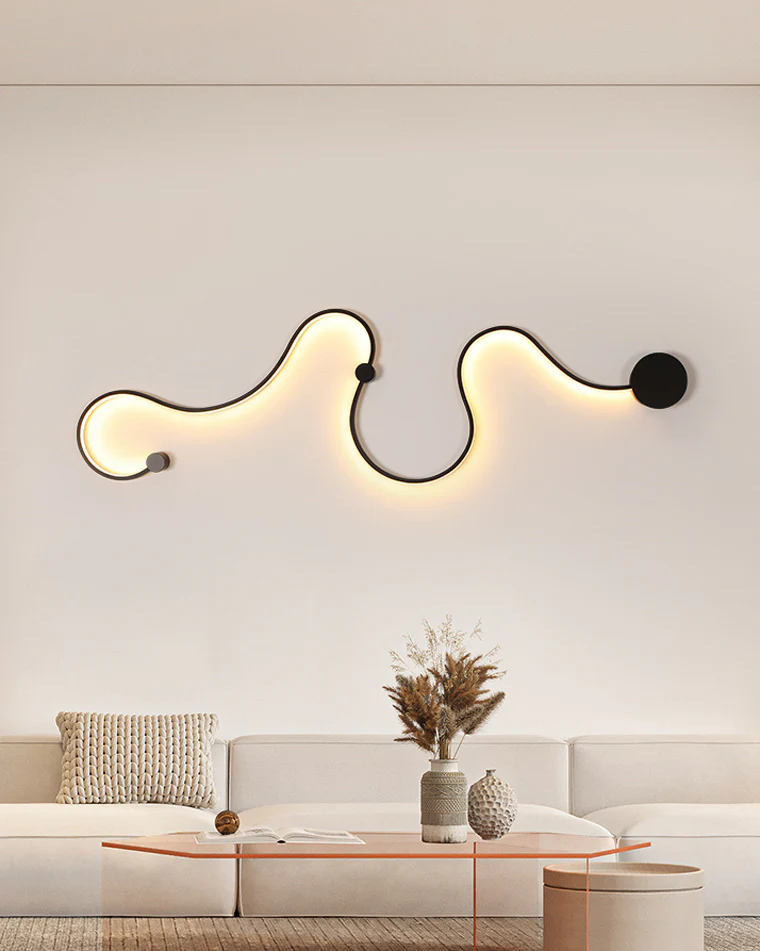 WOMO Long Snake LED Wall Sconce-WM6017 - Image 3