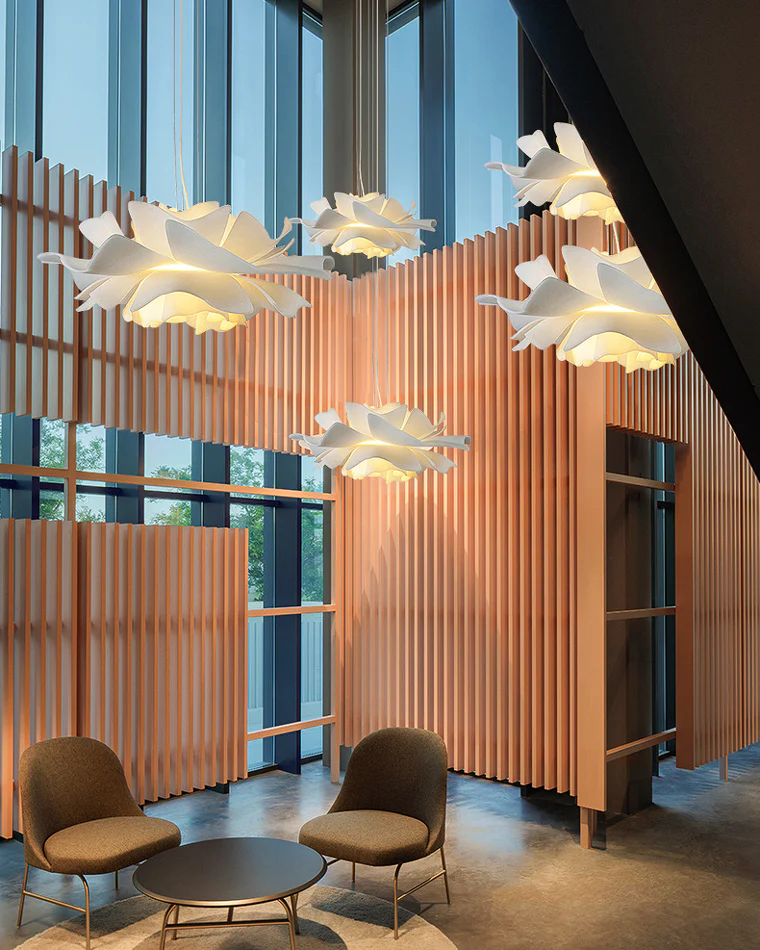 WOMO Flower Pendant Light-WM2054 - Image 4