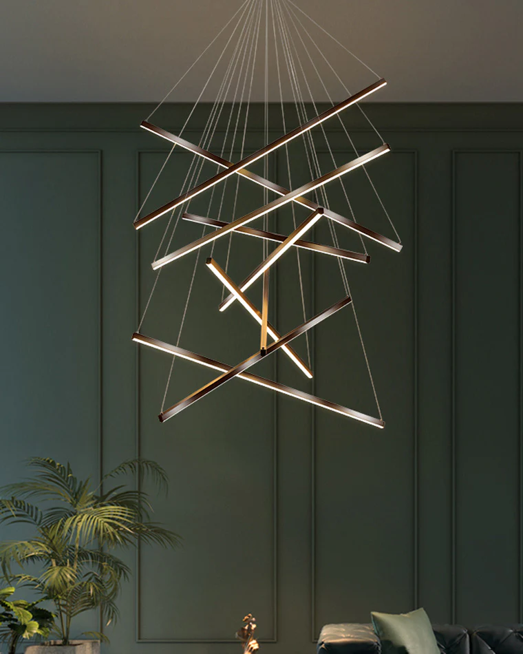WOMO Multi Sticks LED Chandelier-WM2125 - Image 3