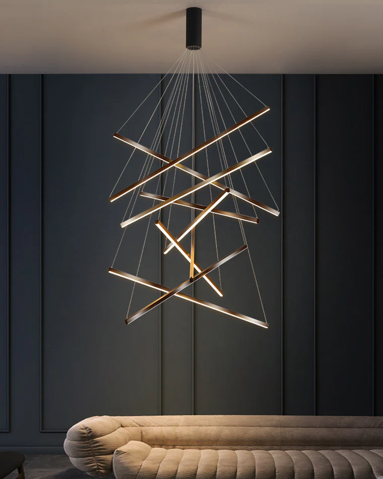 WOMO Multi Sticks LED Chandelier-WM2125 - Image 4