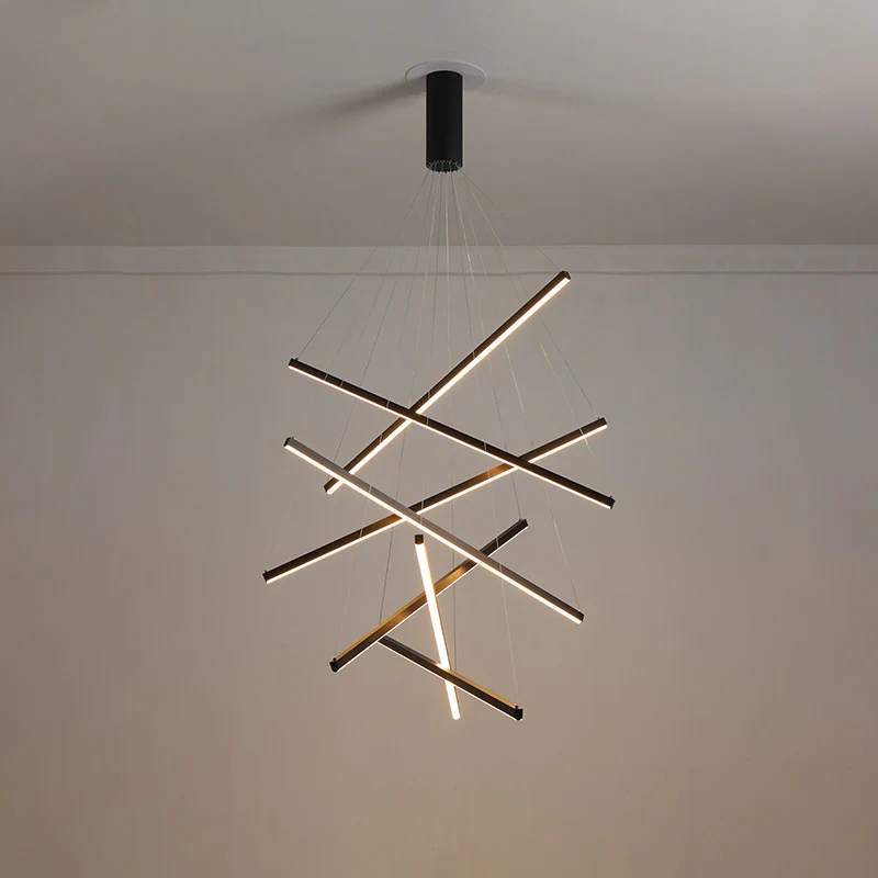 WOMO Multi Sticks LED Chandelier-WM2125 - Image 44