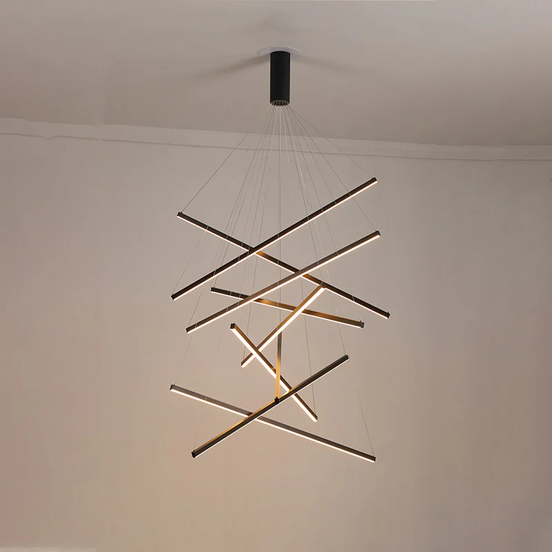 WOMO Multi Sticks LED Chandelier-WM2125 - Image 45