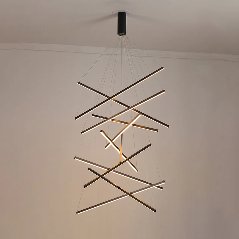 WOMO Multi Sticks LED Chandelier-WM2125 - Image 46