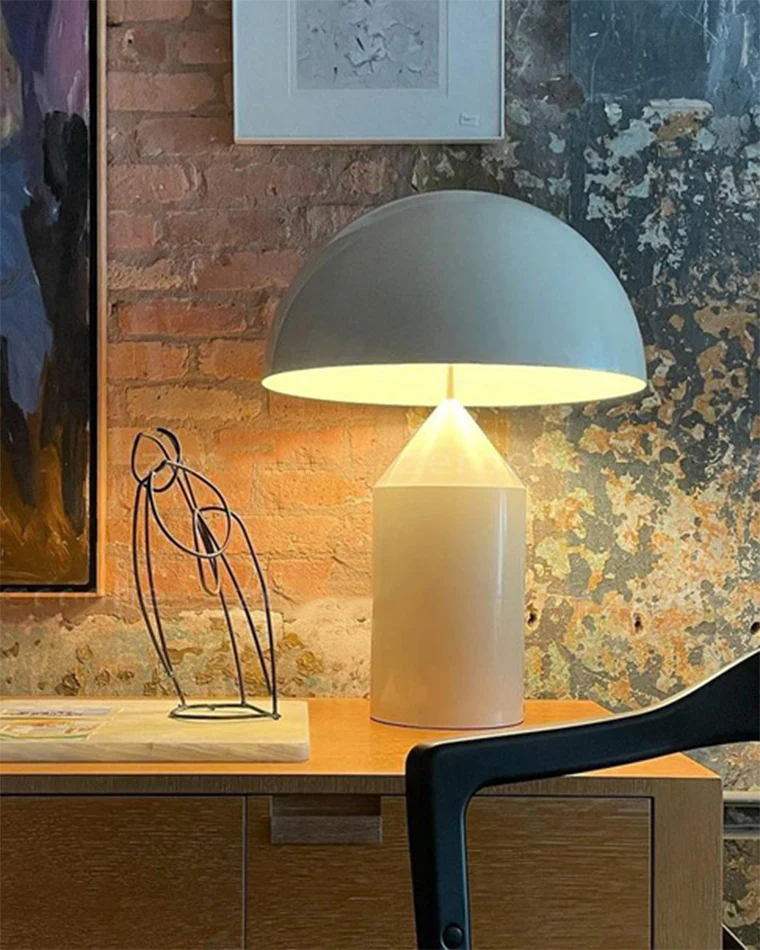 WOMO Dome Metal Mushroom Table Lamp-WM8002 - Image 11