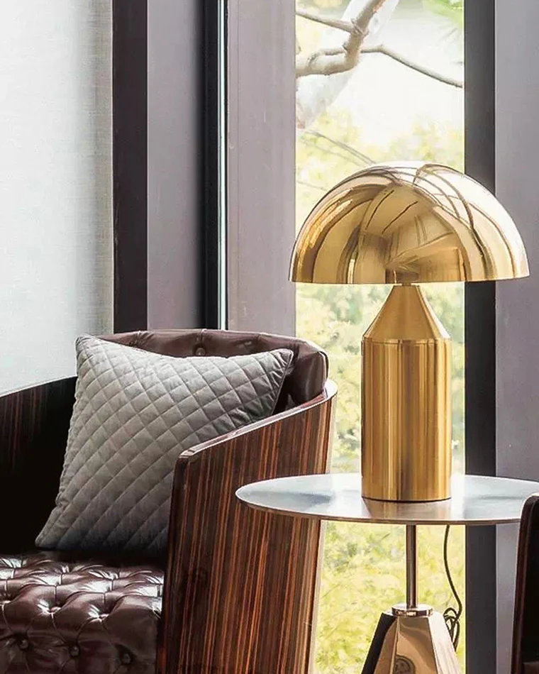 WOMO Dome Metal Mushroom Table Lamp-WM8002 - Image 12