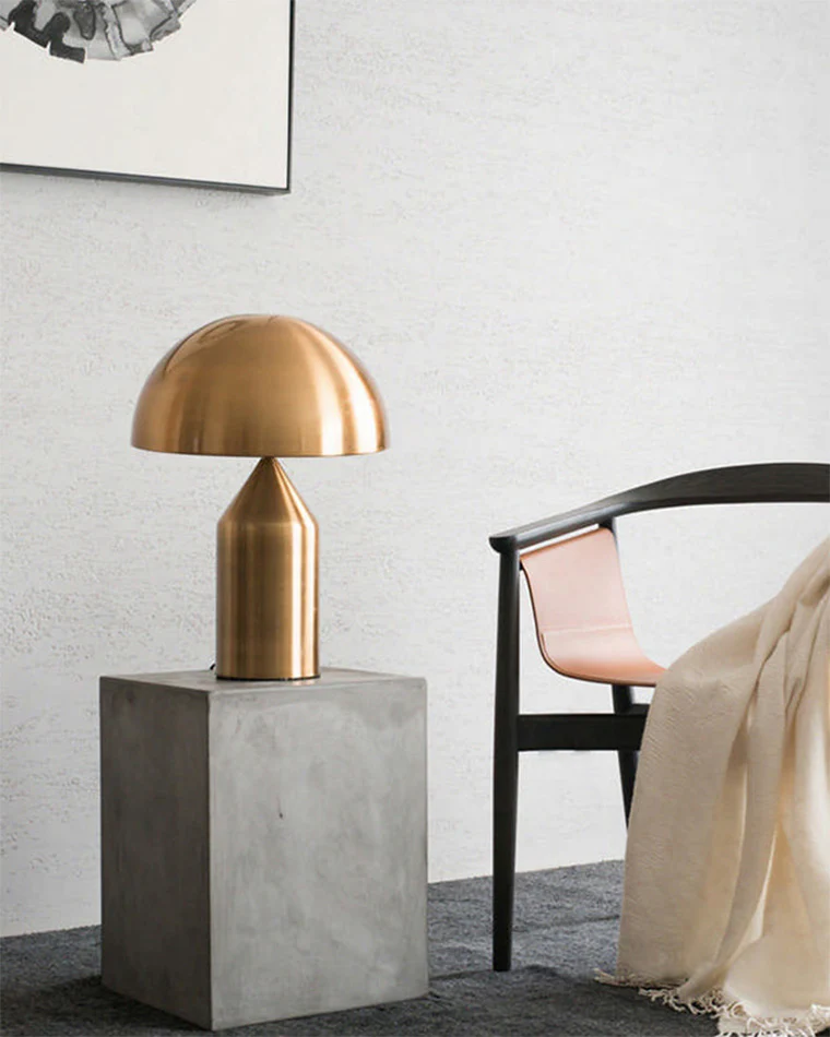 WOMO Dome Metal Mushroom Table Lamp-WM8002 - Image 13