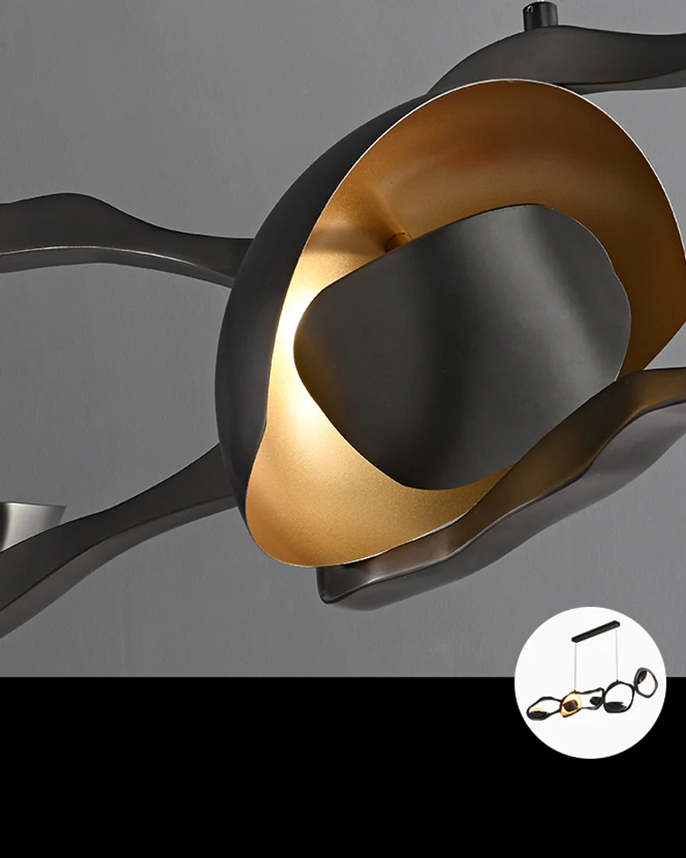 WOMO Masculine Sculptural Chandelier-WM2148 - Image 17