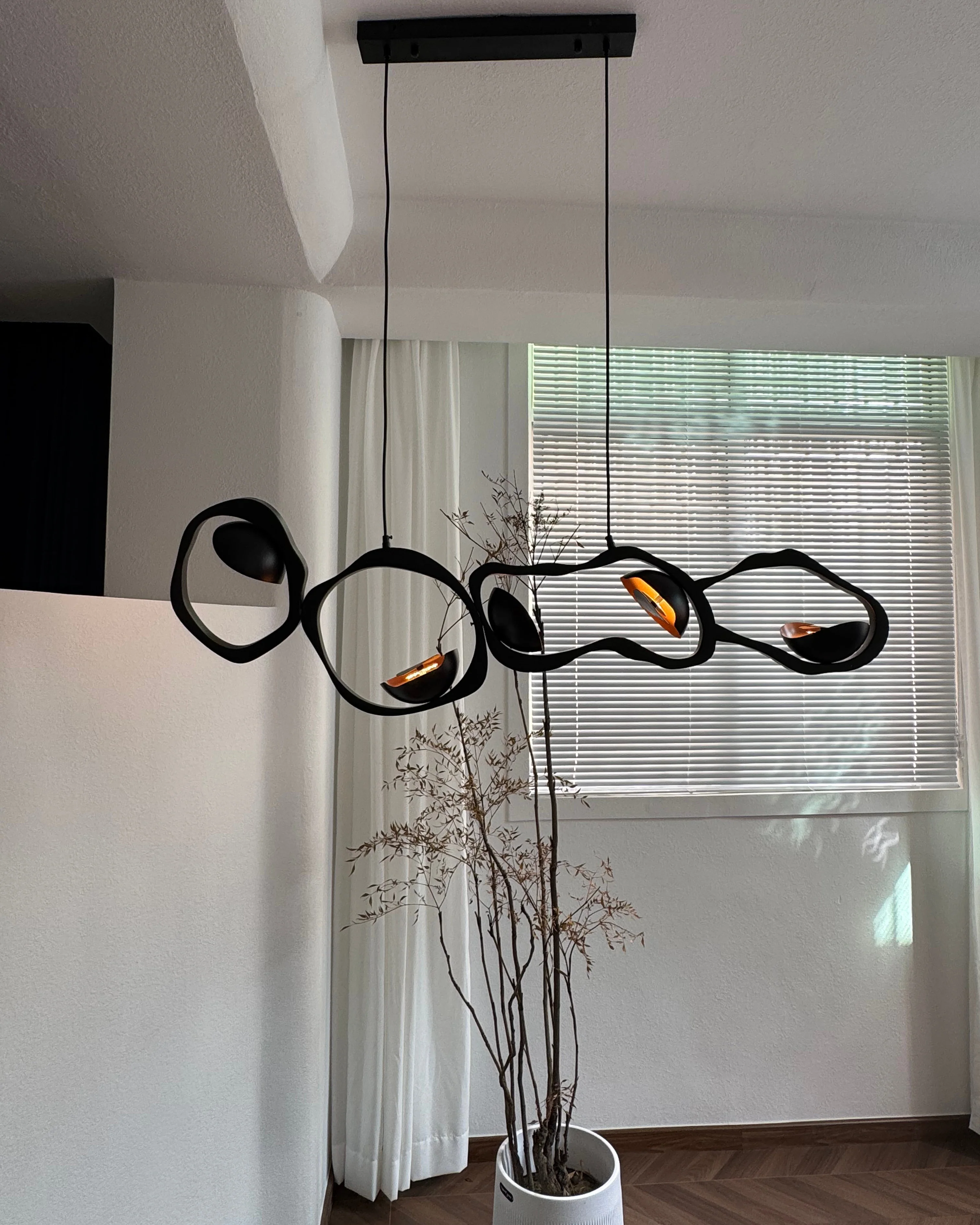 WOMO Masculine Sculptural Chandelier-WM2148 - Image 23