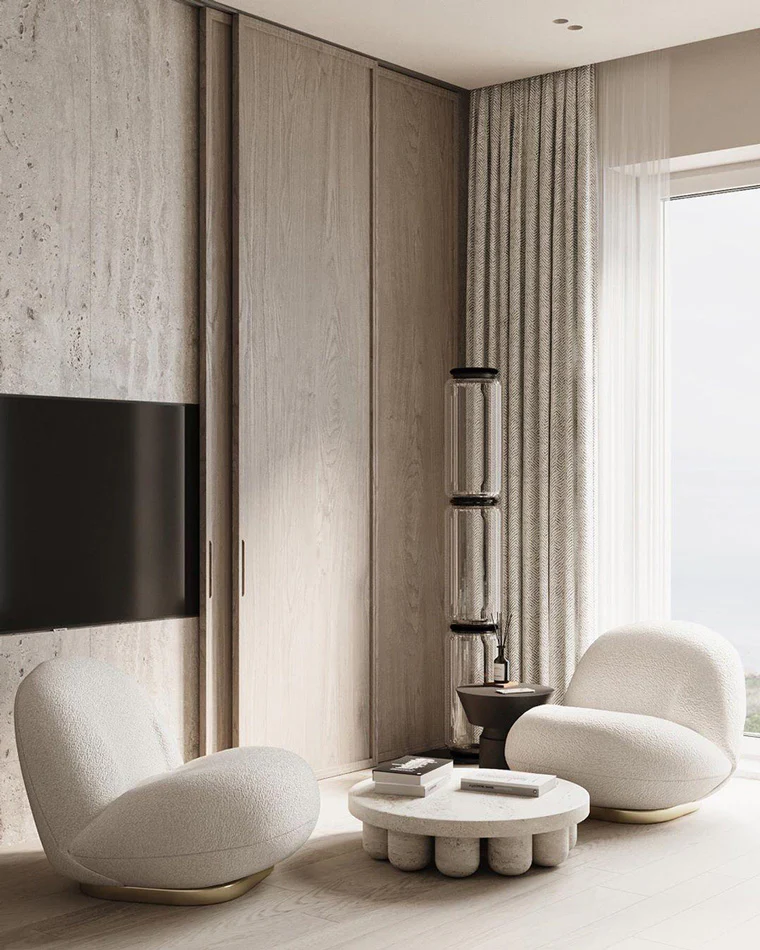 WOMO Glass Column Torchiere Floor Lamp-WM7018 - Image 18