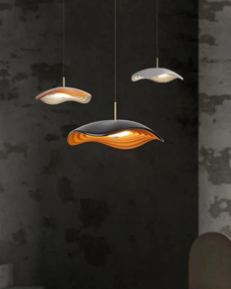 WOMO Lotus Leaf Pendant Light-WM2082 - Image 14