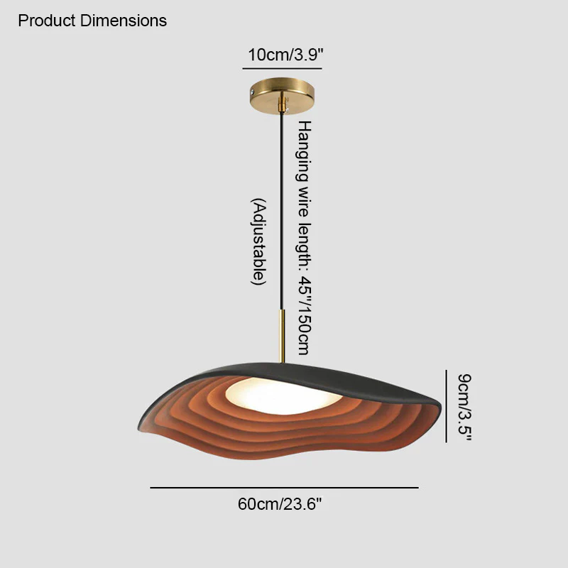 WOMO Lotus Leaf Pendant Light-WM2082 - Image 30