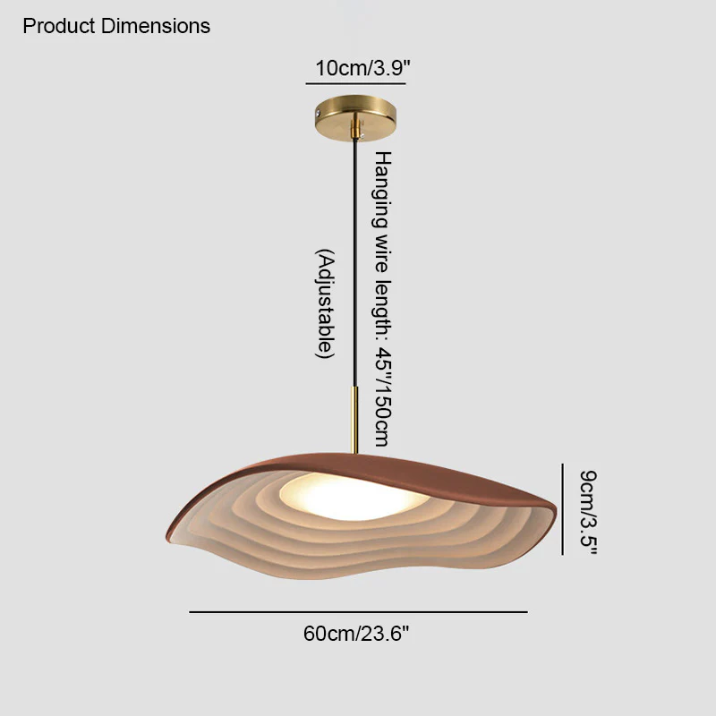 WOMO Lotus Leaf Pendant Light-WM2082 - Image 40