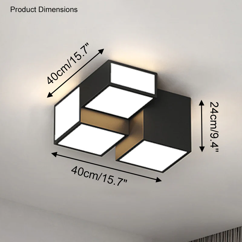 WOMO Cool Cube Ceiling Light-WM1015 - Image 16