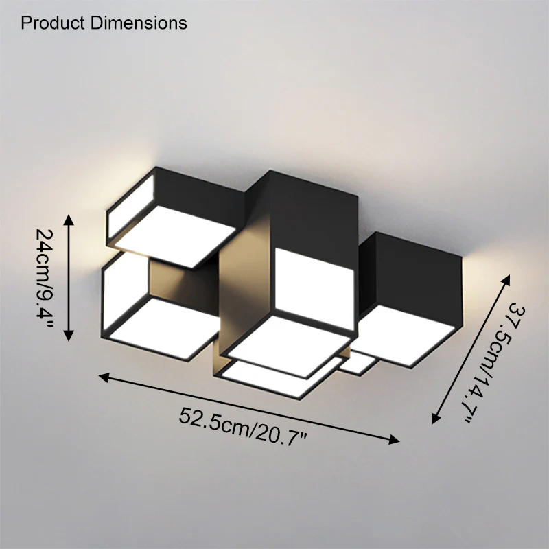 WOMO Cool Cube Ceiling Light-WM1015 - Image 18
