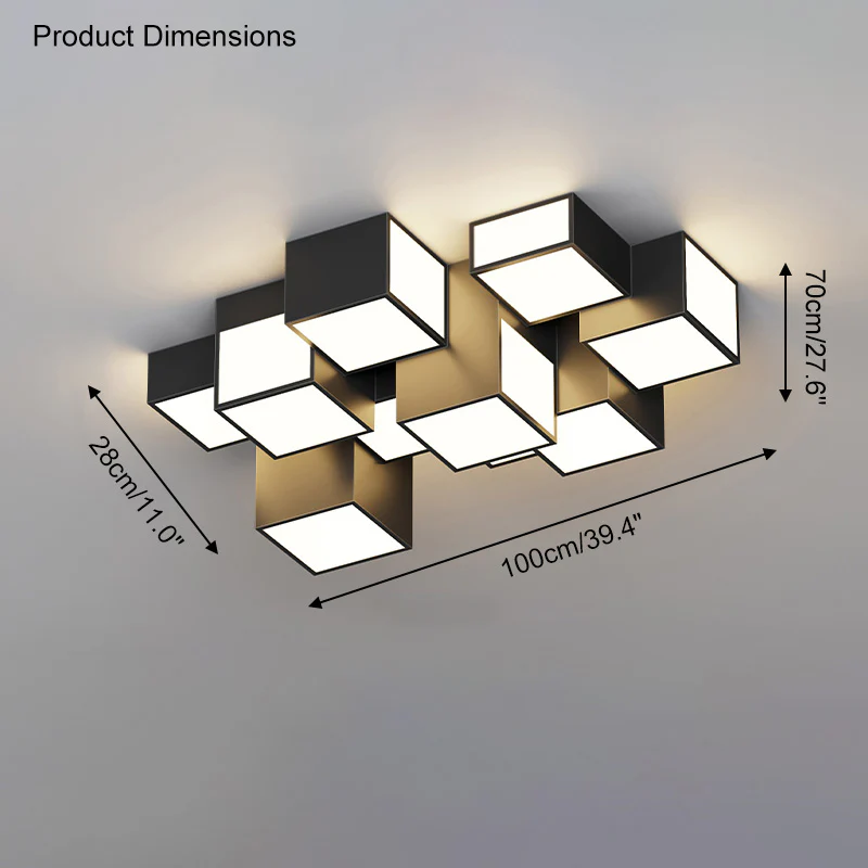 WOMO Cool Cube Ceiling Light-WM1015 - Image 20