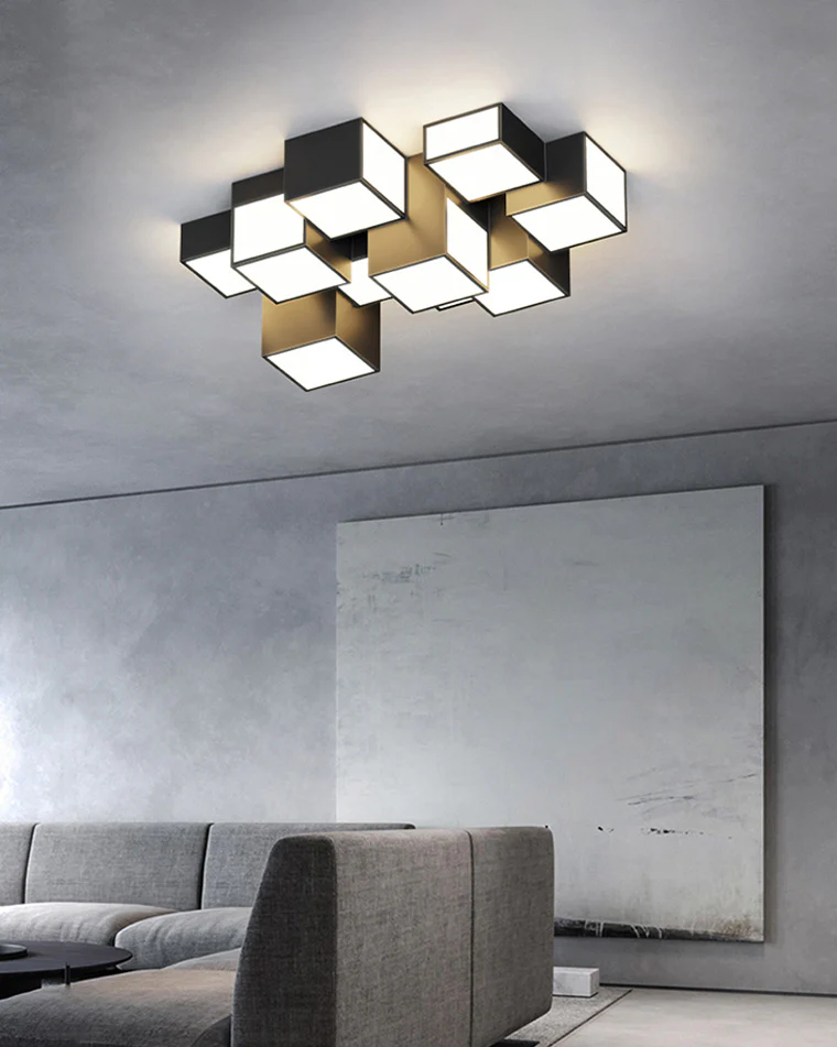 WOMO Cool Cube Ceiling Light-WM1015 - Image 4