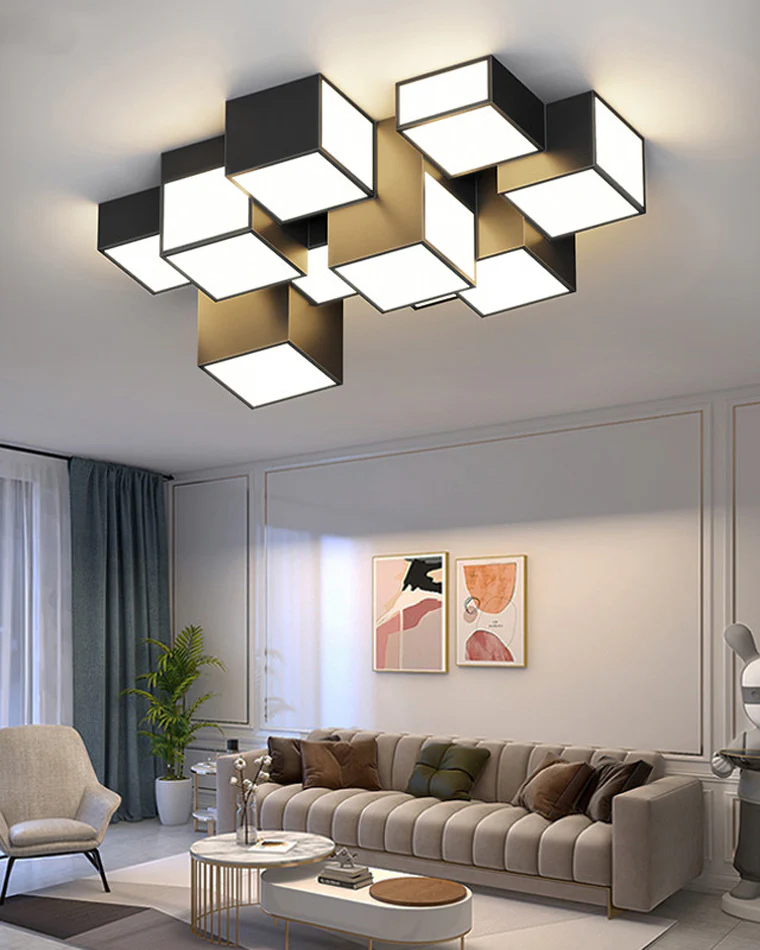 WOMO Cool Cube Ceiling Light-WM1015 - Image 6