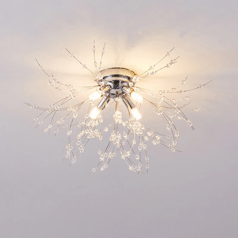 WOMO Dandelion Crystal Flush Mount Ceiling Light-WM1014 - Image 10