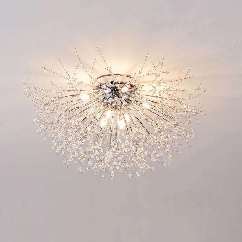 WOMO Dandelion Crystal Flush Mount Ceiling Light-WM1014 - Image 16