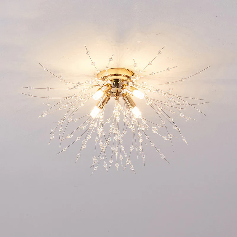 WOMO Dandelion Crystal Flush Mount Ceiling Light-WM1014 - Image 18