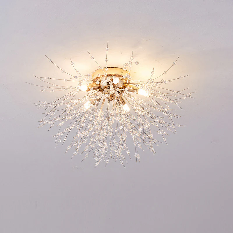 WOMO Dandelion Crystal Flush Mount Ceiling Light-WM1014 - Image 20