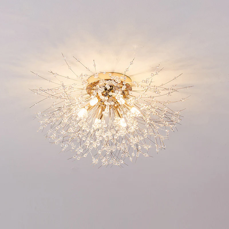 WOMO Dandelion Crystal Flush Mount Ceiling Light-WM1014 - Image 22