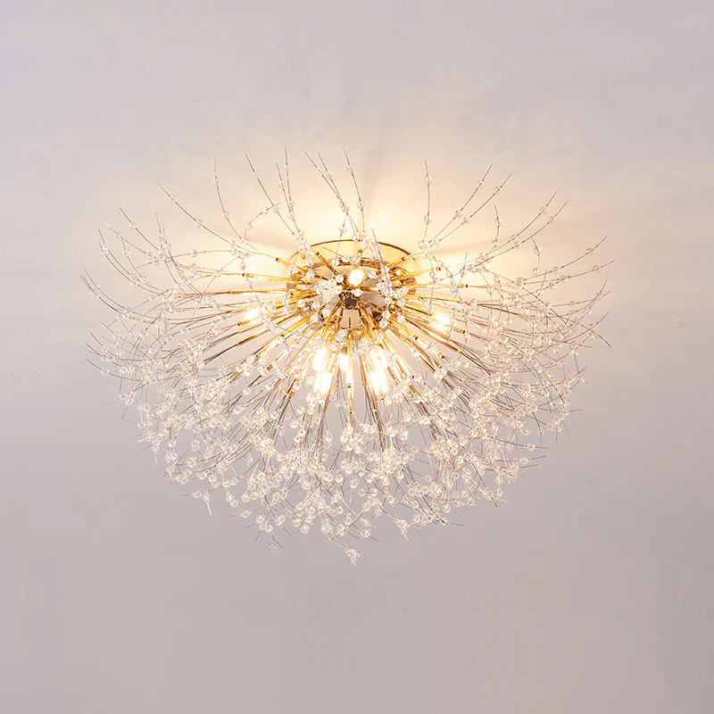 WOMO Dandelion Crystal Flush Mount Ceiling Light-WM1014 - Image 24