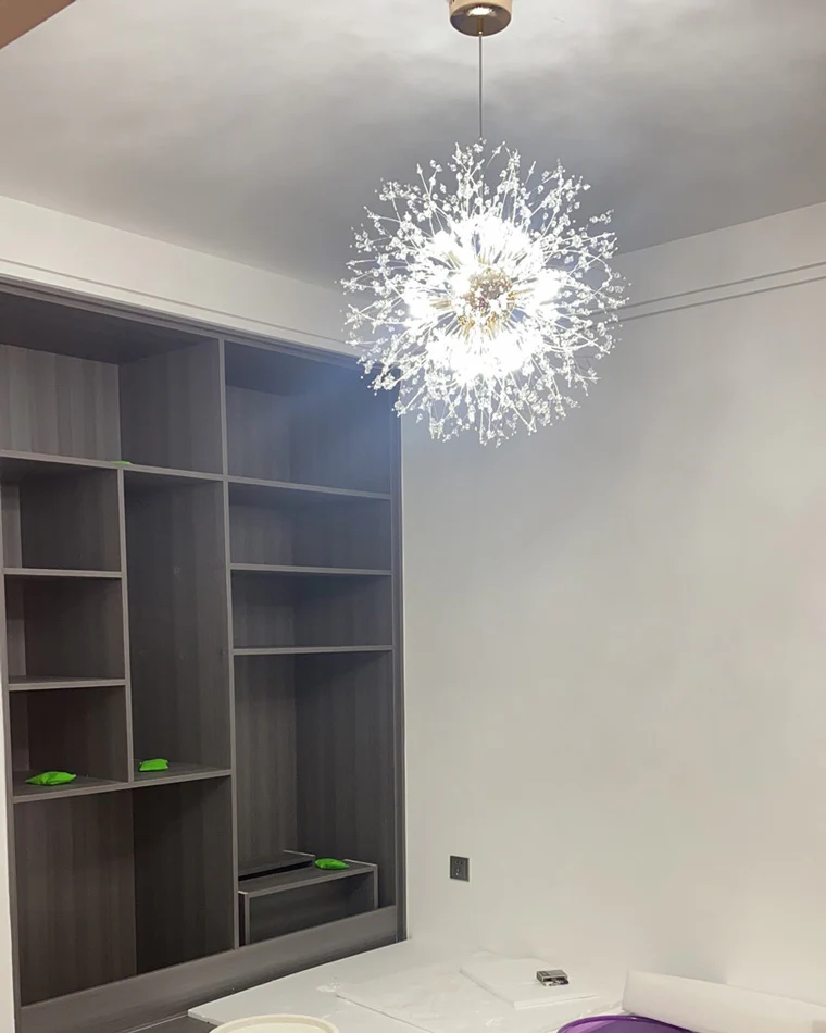 WOMO Dandelion Starburst Crystal Chandelier-WM2004 - Image 11