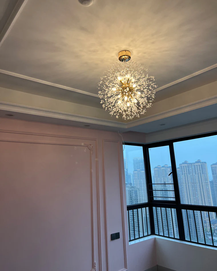 WOMO Dandelion Starburst Crystal Chandelier-WM2004 - Image 12