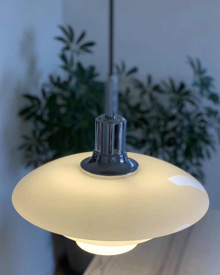 WOMO Danish Designer Milk Glass Pendant Lamp-WM2116 - Image 21