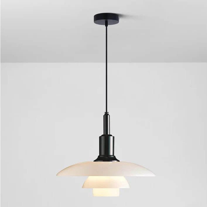 WOMO Danish Designer Milk Glass Pendant Lamp-WM2116 - Image 34