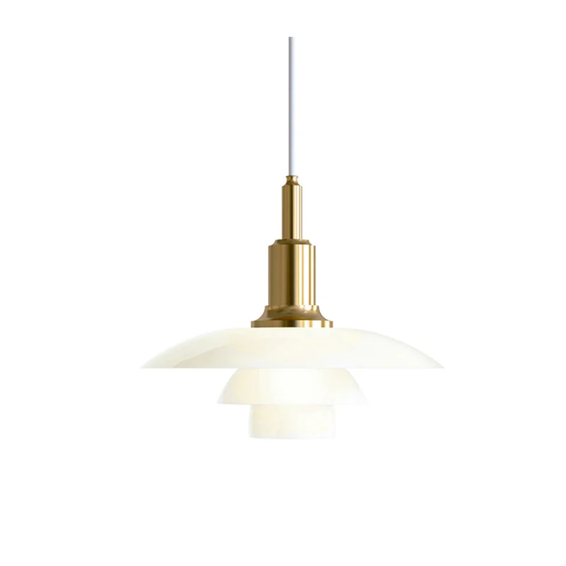 WOMO Danish Designer Milk Glass Pendant Lamp-WM2116 - Image 36