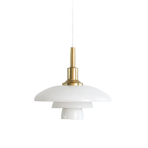 WOMO Danish Designer Milk Glass Pendant Lamp-WM2116 - Image 39