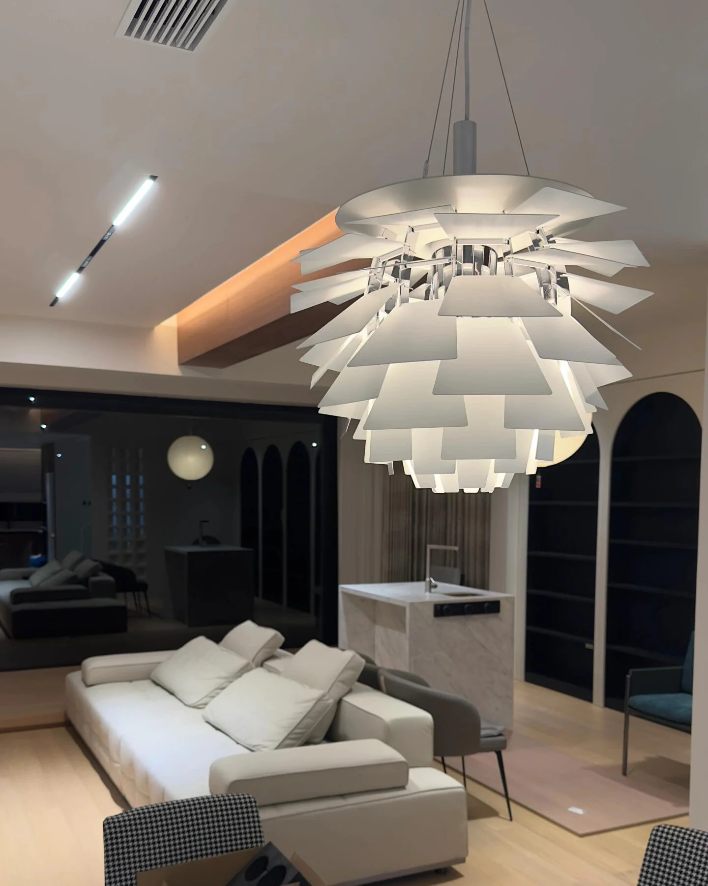 WOMO Nordic Pinecone Chandelier-WM2094 - Image 13