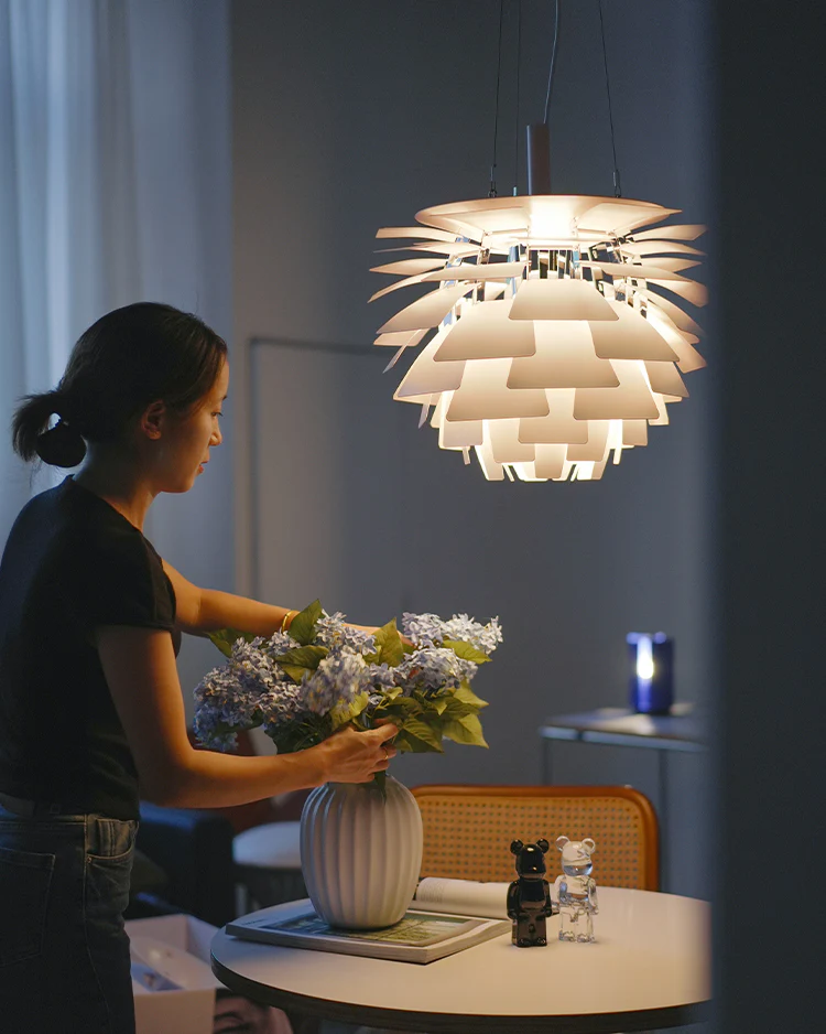 WOMO Nordic Pinecone Chandelier-WM2094 - Image 14