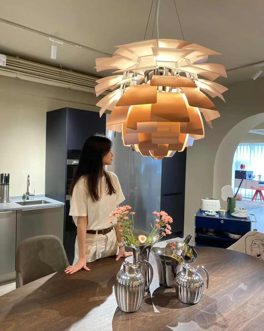 WOMO Nordic Pinecone Chandelier-WM2094 - Image 39