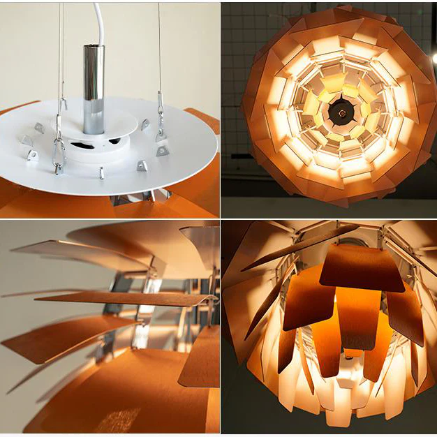 WOMO Nordic Pinecone Chandelier-WM2094 - Image 47