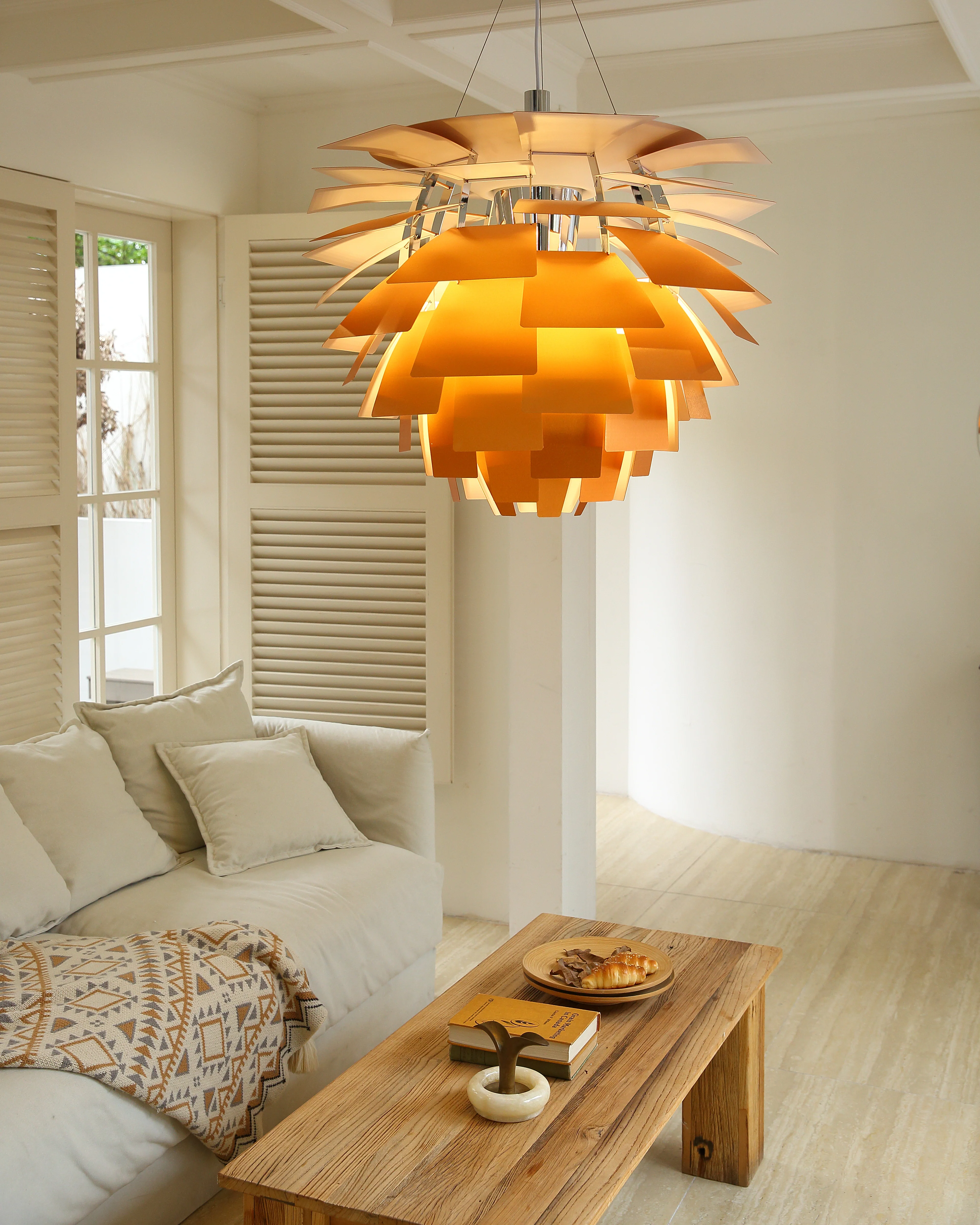 WOMO Nordic Pinecone Chandelier-WM2094 - Image 75
