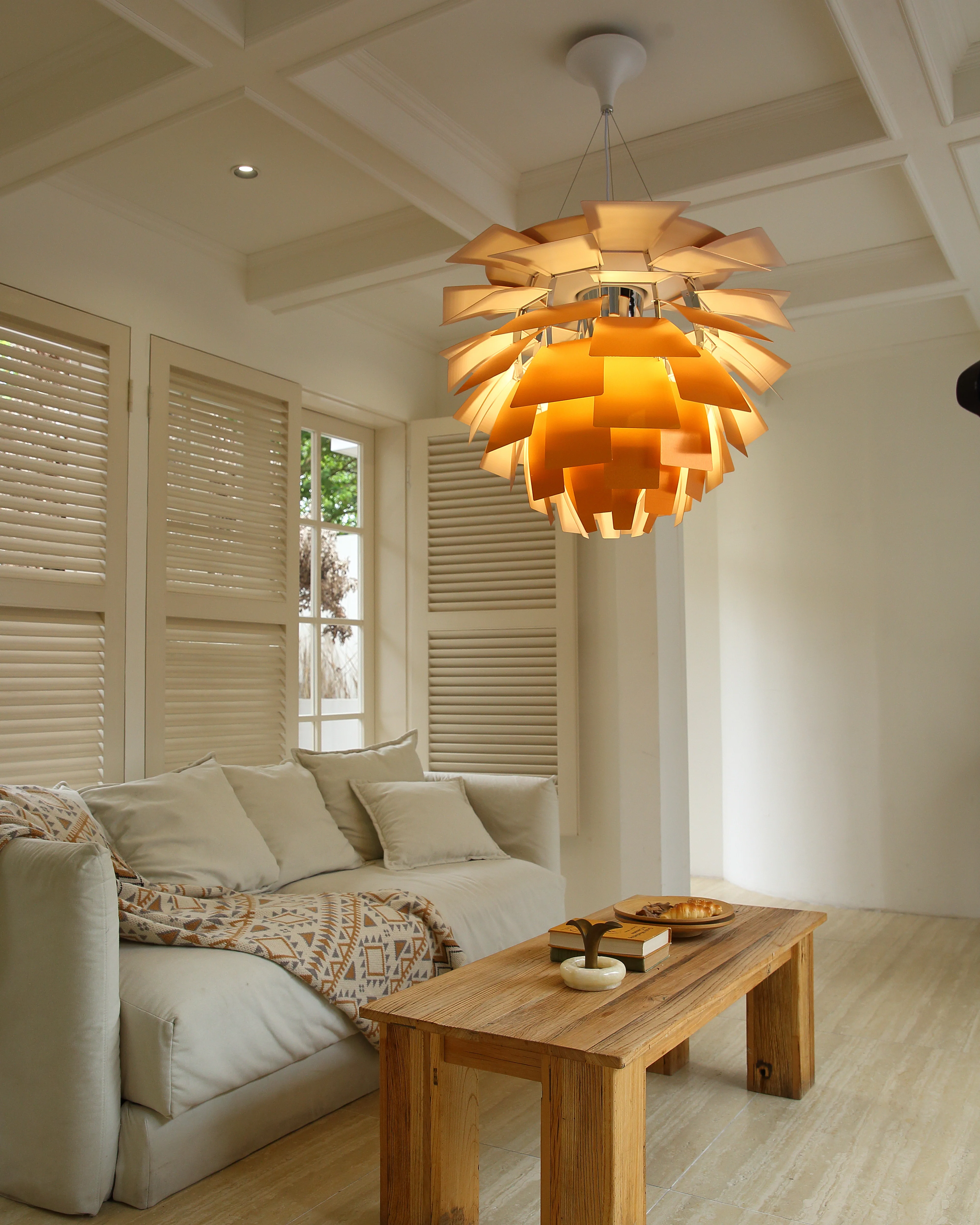 WOMO Nordic Pinecone Chandelier-WM2094 - Image 76