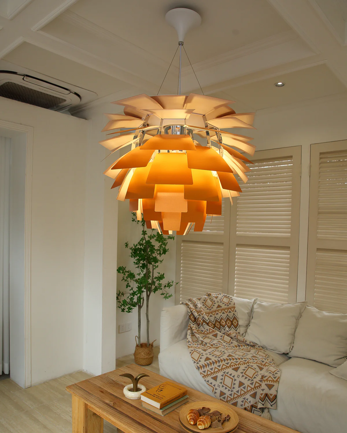 WOMO Nordic Pinecone Chandelier-WM2094 - Image 95