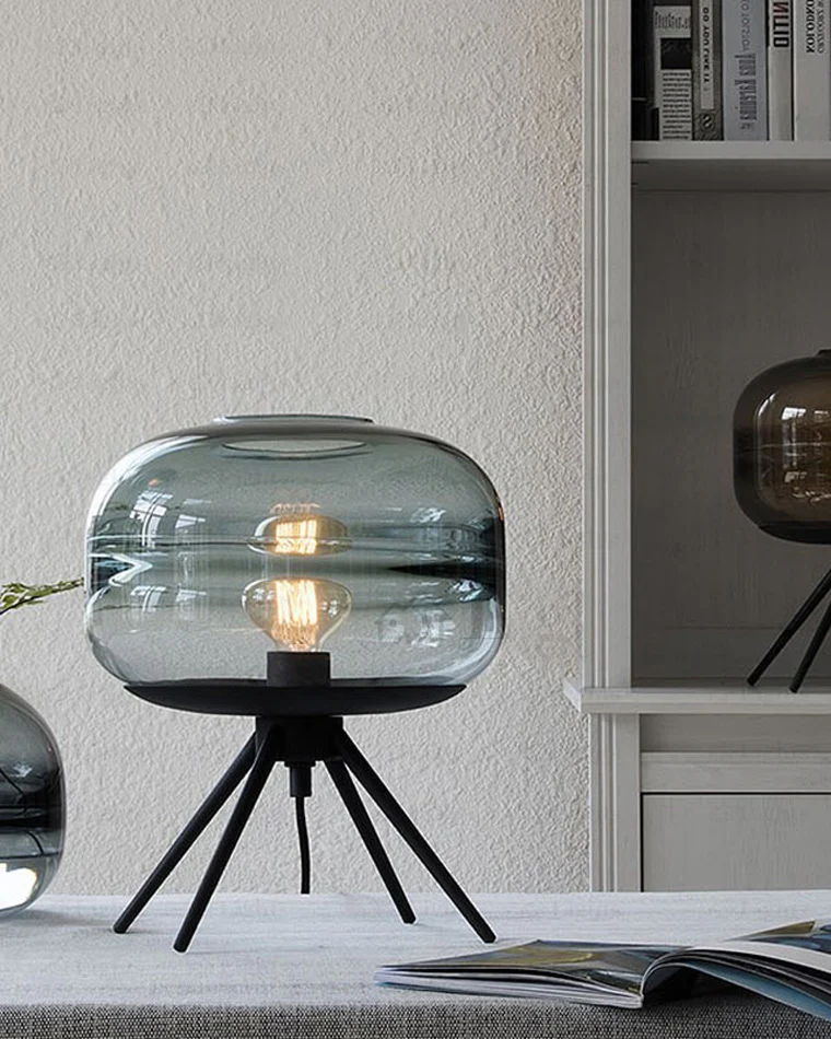 WOMO Glass Dome Table Lamp-WM8022 - Image 14