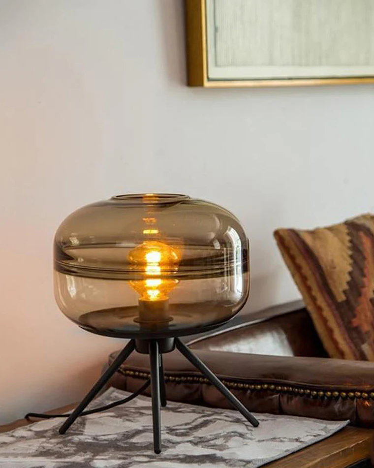 WOMO Glass Dome Table Lamp-WM8022 - Image 3