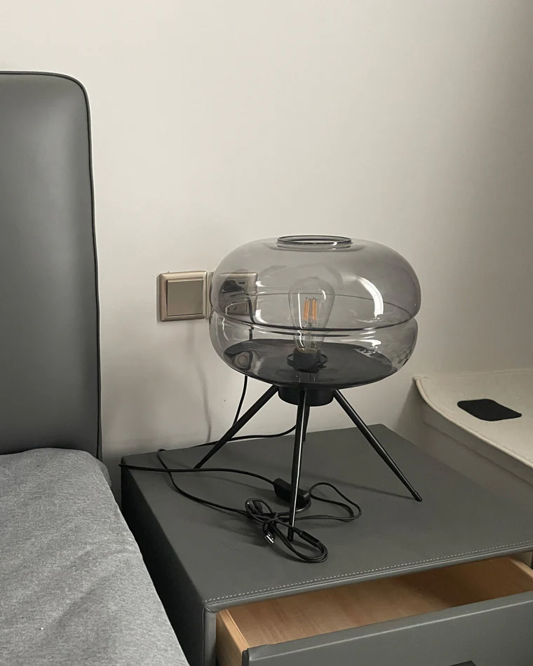 WOMO Glass Dome Table Lamp-WM8022 - Image 6