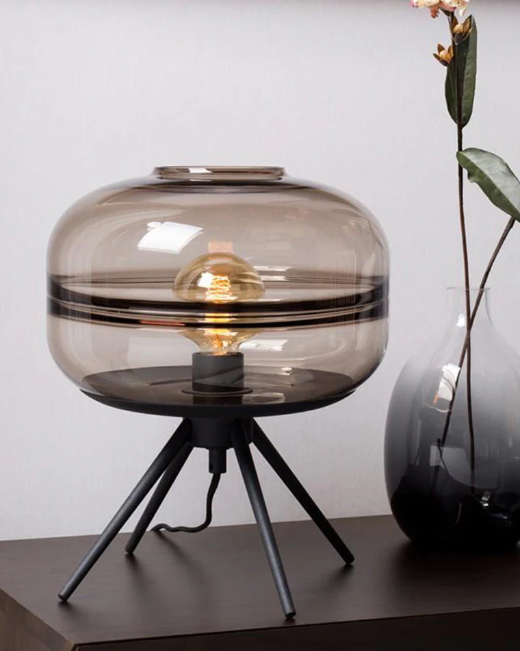 WOMO Glass Dome Table Lamp-WM8022 - Image 9