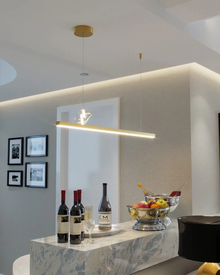 WOMO Linear Pendant Light-WM2027 - Image 11