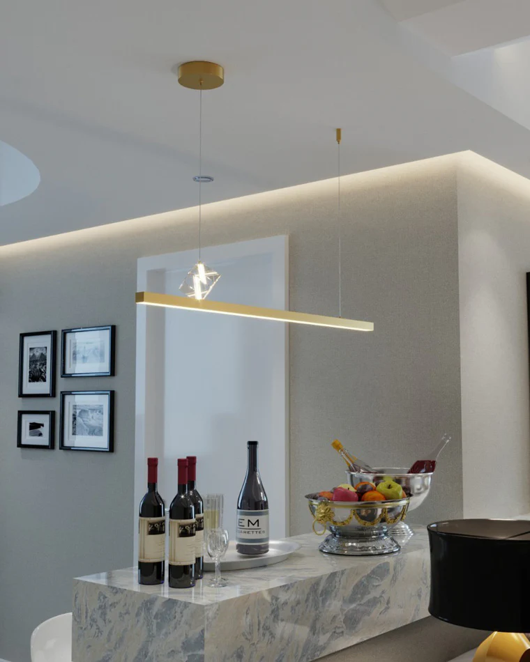 WOMO Linear Pendant Light-WM2027 - Image 12