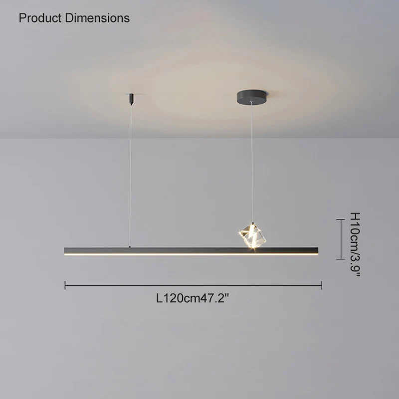 WOMO Linear Pendant Light-WM2027 - Image 19