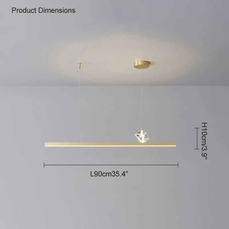 WOMO Linear Pendant Light-WM2027 - Image 20
